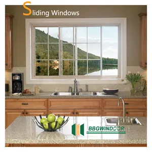 Minetal Aluminum Frame Glass Windows With Cheap Price Latest Simple Design Aluminum Sliding House Window