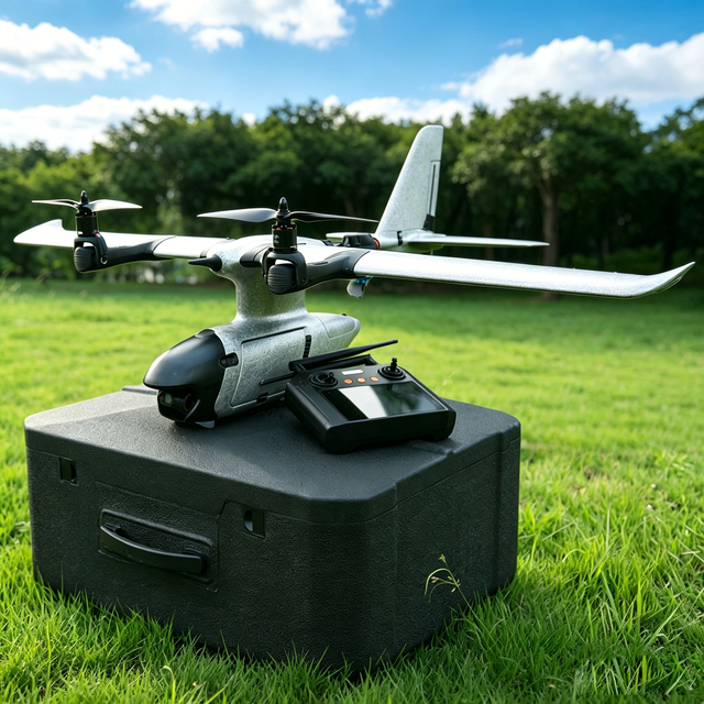 FireFly VTOL 15KM Fixed Wing FPV Drone GPS 4K Night Vision Industrial Inspection Mapping UAV RTF Racing drone