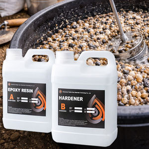 Multifunctionele, duurzame, milieuvriendelijke epoxy 2:1-UV-bestendige transparante formule, verpakt in karton, voor gebruik in grind- en grindconstructies. - Product Image 1