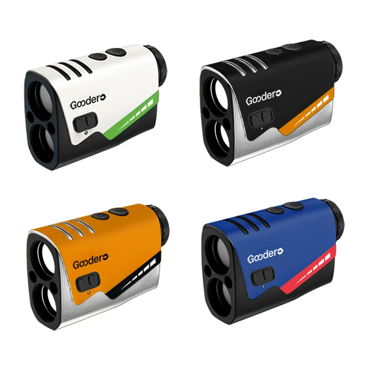 Goodero 1000yds Oled Red Display Range Finder 7x Rechargeable Golf Rangefinder With Magnetic Strap