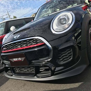 Divisor de labio delantero de fibra de carbono estilo AG para <span class=keywords><strong>MINI</strong></span> JCW F55 F56 F57 Kit de carrocería de barbilla delantera - Product Image 6