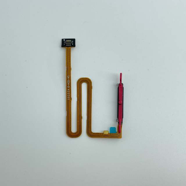 For Samsung A03S Fingerprint Power Flex Home Button Flex Cables Phone Spare Parts