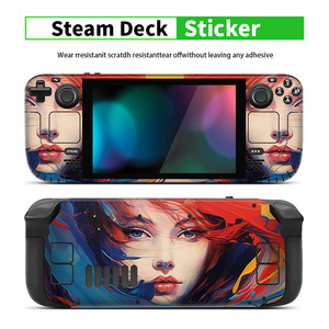 Autocollants et skins en vinyle pour Steam Deck avec impression couleur intégrale, design Union Jack, accessoire de jeu - Product Image 4