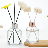 Vide Rechargeable 100ml 120ml 150ml 200ml Diffuseur Bouteille En Verre Aromathérapie Conteneur De Stockage Accessoires De Parfum