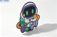 SKYSEEN - Panneau publicitaire extérieur personnalisé en acrylique et PVC avec impression UV - Personnage de dessin animé lumineux pour la publicité