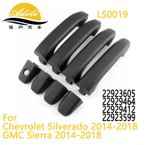 ฝาครอบมือจับประตู Adili รุ่น LS0019 FL สีดำ ทำจากพลาสติกและโลหะ สำหรับรถยนต์ Gmc - Product Image 5