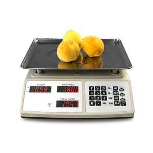Báscula Comercial Veidt de 30 kg, Báscula Pequeña Portátil para Supermercado, Cálculo de Precio de Frutas, HM-11 para CAS Dir - Product Image 2