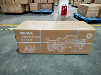 Tracteur à pédales pour enfants - Version électrique avec 380 moteurs doubles et panneau de commande multifonctionnel