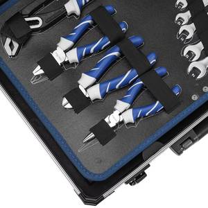 Juego de Herramientas Manuales de Aluminio Steeltreks de 168 Piezas, Llave de Trinquete, Llave Inglesa y Pico, Material CR-V, Estuche Rígido Personalizable OEM - Product Image 1