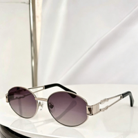 Lunettes de soleil aviateur en alliage de titane style européen et américain pour hommes et femmes, protection UV400, monture complète classique, légères, dorées, carrées