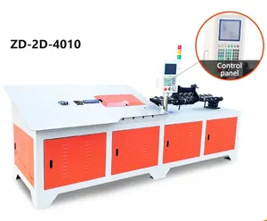 自動CNC 2Dワイヤー曲げ機ワイヤー成形機バスケット用