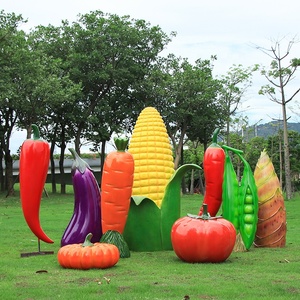 Supply Huge <strong>Fruit</strong> Sculpture Life Size Strawberry Statue <strong>Fruit</strong> and Vegetable Sculptures Resin Strawberry Props for Sale - Product Image 4