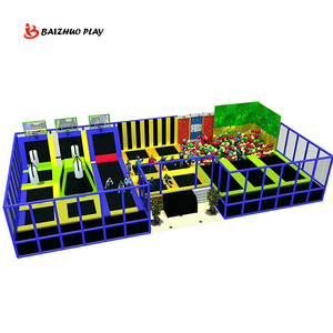 Taille personnalisée multifonctionnelle derniers <span class=keywords><strong>jeux</strong></span> <span class=keywords><strong>de</strong></span> parc <span class=keywords><strong>de</strong></span> <span class=keywords><strong>trampoline</strong></span> rectangulaires interactifs ensemble complet d'intérieur avec lit <span class=keywords><strong>de</strong></span> performance - Product Image 6