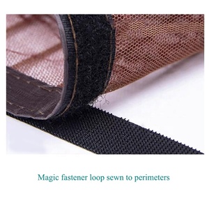 Cortina de pantalla de ventana simple con apertura de cremallera media adhesiva - Product Image 6