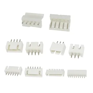 1mm 2mm 2 4 20 40 Pins Way Header Pcb 1,27 2,54 Passo Smd Smt Masculino Encabeçamento do Pin da única fileira 1.27mm 2.54mm Conector do encabeçamento do Pin