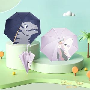 Parapluies pour enfants RST, dinosaure et licorne de dessin animé, garçon et fille, parapluie 3D pour enfants avec oreilles - Product Image 3