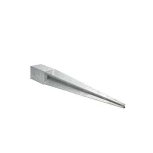 Ancre de poteau en zinc plaqué fabriquée en usine KYL 14 - Product Image 2