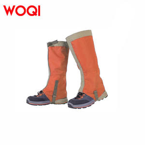 ปลอกขาป้องกันหิมะ Woqi สีส้ม ทำจากโพลีเอสเตอร์ กันน้ำ สำหรับผู้ชายและผู้หญิง ขนาดมาตรฐาน ป้องกันการบาดเจ็บ เหมาะสำหรับกิจกรรมกลางแจ้งและการเดินป่า - Product Image 1