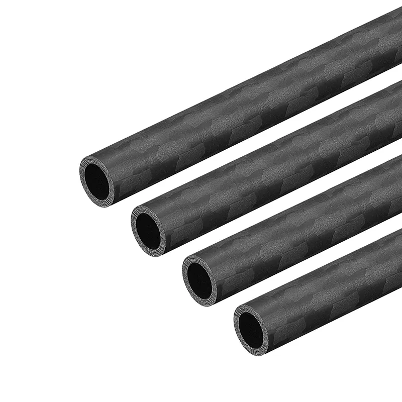 Tubes Carbone Factory Directly Sale 26*24*1000mm Carbon Fibre Round Tube