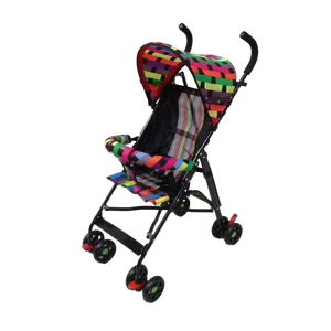 Passeggino per Bambini All'Ingrosso, Telaio in Plastica e Metallo, Pieghevole, Capacità di Carico 15KG, 0-3 Anni, Comodo per Viaggiare - Product Image 1