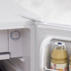 DB 3.2 Mini Single Door Compact Refrigerator Freezer Adjustable <b>Thermostat</b> Reversible Shelf for Car USB Installation UK <b>Plug</b> Typ - Product Image 3