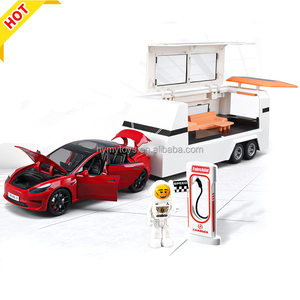 Modellino Auto Tesla <span class=keywords><strong>Model</strong></span> X/<span class=keywords><strong>S</strong></span>/3 in Scala 1:24 Personalizzato con Colonnina di Ricarica - Marca Fairchild Unisex Età 2-13 - Product Image 3