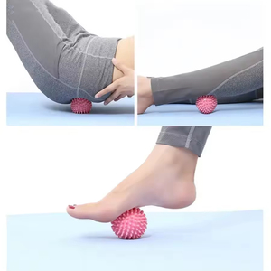 6cm PVC Spiky Sport Fitness Massagem Bola para Pé Pain Relief Fascite Plantar Neck <span class=keywords><strong>Muscle</strong></span> Relaxamento para a Prática de Yoga - Product Image 2