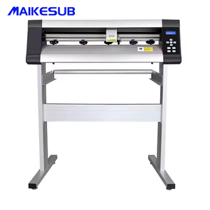 Machine pneumatique de <span class=keywords><strong>presse</strong></span> à chaud de traceur de coupeur de vinyle semi-automatique pour l'impression et la coupe De Corte d'autocollants de voiture - Product Image 1