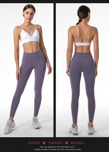 Soutiens-gorge <span class=keywords><strong>de</strong></span> <span class=keywords><strong>sport</strong></span> tube top pour femmes, séchage rapide, élastique, rembourré, pour la salle <span class=keywords><strong>de</strong></span> <span class=keywords><strong>sport</strong></span>, la course à pied, le fitness, le yoga, respirant - Product Image 4