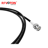 Câble coaxial RF BNC mâle vers N mâle 50 ohms pour câble RG223, câble d'extension BNC à faible perte pour antenne radio