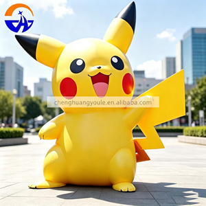<span class=keywords><strong>Pikachu</strong></span> géant gonflable de dessin animé Chenghuang 2026 pour la décoration de fête d'enfants - Product Image 1