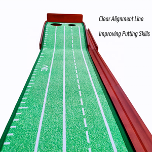 Putting Green de <span class=keywords><strong>golf</strong></span> intérieur avec 1/2 trous d'entraînement pour les <span class=keywords><strong>mini</strong></span>-jeux et la pratique à la maison ou au bureau - Product Image 3