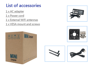 Mini <span class=keywords><strong>PC</strong></span> Yingchi 13a Generazione I7 1360P <span class=keywords><strong>I5</strong></span> 1340P Dual Nic DDR5 Win10/11 Pro Linux OS Type-C X86 Computer Personale <span class=keywords><strong>Portatile</strong></span> Micro - Product Image 6