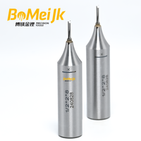 BoMeiJK Mata Bor Router Kayu Profesional 1/2 Inch Shank TCT 2 Flute Straight Cutter 45 Helix untuk Mesin CNC ODM/OEM