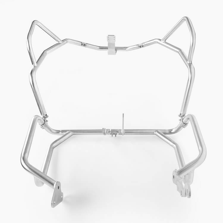 Upper+Lower-Silver Stainless steel
