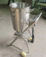 Commerciële Knoflookblender Fruit Groente Crusher Vleesmolen Chili Gember