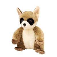 Peluches animales : Lémur aux grands yeux, poupée compagnon pour enfants, peluche super douce, cadeau et jouet anti-ennui