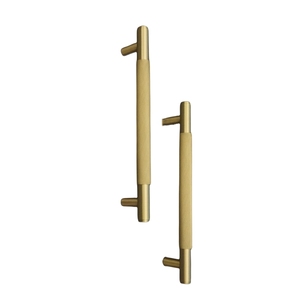 Doorshine 1000 mm Long Entry Front <strong>Door</strong> Wardrobe Cabinets Brass Knurled Brass Pull Handle Interior Copper Brass <strong>Door</strong> <strong>Knobs</strong> - Product Image 5