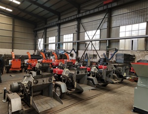 Tractor forestal hidráulico de 6 pulgadas, nuevo Motor, fabricación de pellets de madera, trituradora astilladora para árboles, madera triturada para procesamiento de madera - Product Image 5