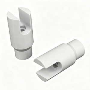 อุปกรณ์เกลียวและสกรู PEEK ที่ผลิตด้วยเครื่อง CNC ตามสั่ง, ชิ้นส่วนพลาสติกที่ผลิตด้วยเครื่อง CNC ความแม่นยำสูง, ผลิตภัณฑ์ OEM ตามสั่ง - Product Image 6