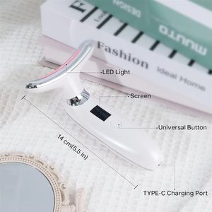 Masajeador de Belleza 7 en 1 para Rostro y Cuello - Reafirmación y Levantamiento de la Línea Mandibular - Drenaje Linfático - Product Image 6