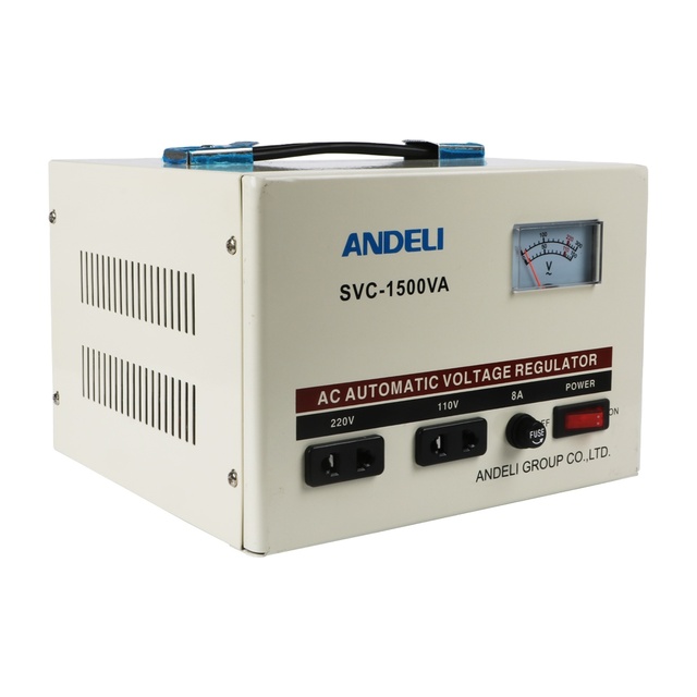 ANDELI SVC-1500VA Automatic Voltage Stabilizer Single Phase AC Current Type