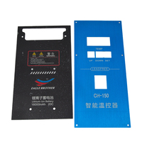 Autocollant de surface en panneau PVC durable, imprimé en sérigraphie pour ordinateur, caméra, électronique grand public, film de contrôle, interrupteur, étiquette