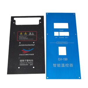 Autocollant de surface en panneau PVC durable, imprimé en sérigraphie pour ordinateur, caméra, électronique grand public, film de contrôle, interrupteur, étiquette - Product Image 6