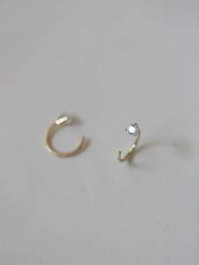 ต่างหูห่วงทองแท้9K สำหรับวัยรุ่นต่างหูเพทายขนาดเล็กแบบเรียบง่ายสไตล์เกาหลีแฟชั่นใส่ได้ทั้งชายและหญิงยี่ห้อ gol dtutu - Product Image 4