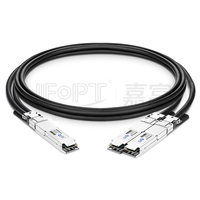 Câble DAC de brassage actif en cuivre Twinax 800 Gbit/s OSFP FIN vers 2x400G OSFP FIN pour Ethernet 5G 800 Gigabit (800GbE)