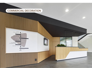 Transformez votre KTV avec des panneaux rainurés WPC pour intérieur, offrant des performances acoustiques supérieures et des designs élégants de bords rainurés. - Product Image 6