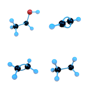 Kit de modèles de chimie organique, kit de modèles moléculaires, modèle de structure moléculaire de la chimie organique, équipement scientifique pour le lycée - Product Image 3