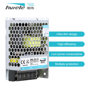 <span class=keywords><strong>Alimentation</strong></span> miniature à commutation unique HVIELE MS-35W-12V de qualité industrielle, AC-DC, 3,0 A, efficacité de 85,5 %, 100-240 V, 60 Hz, double usage industriel - Product Image 2
