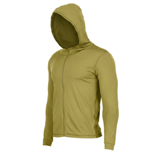 Ropa Deportiva Unisex a la Moda, Talla Grande, con Cierre Frontal, Manga Larga, Corte Ajustado, Sudadera con Capucha, Ropa de Gimnasio de Secado Rápido, Transpirable, con Patrón 3D - Product Image 4
